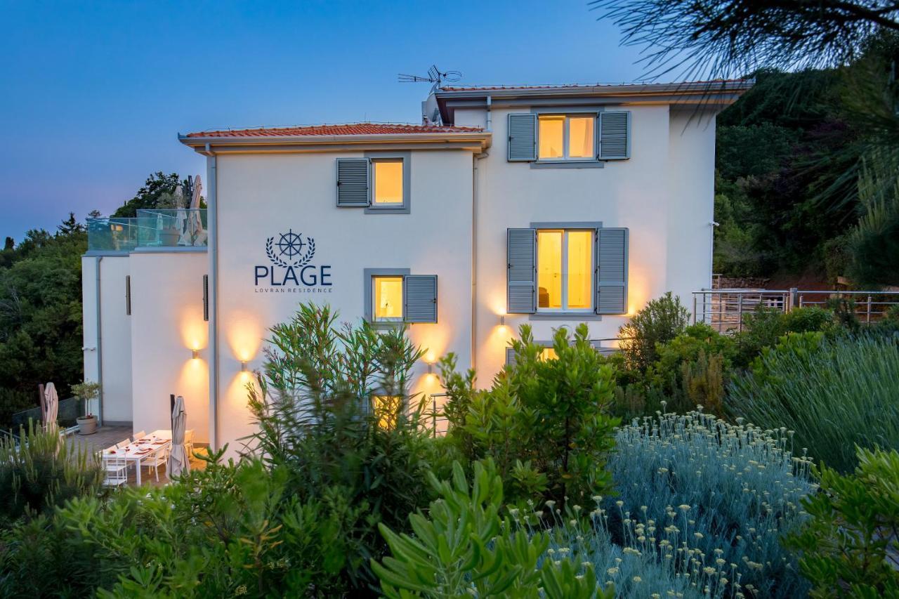 Plage Lovran Residence Bagian luar foto