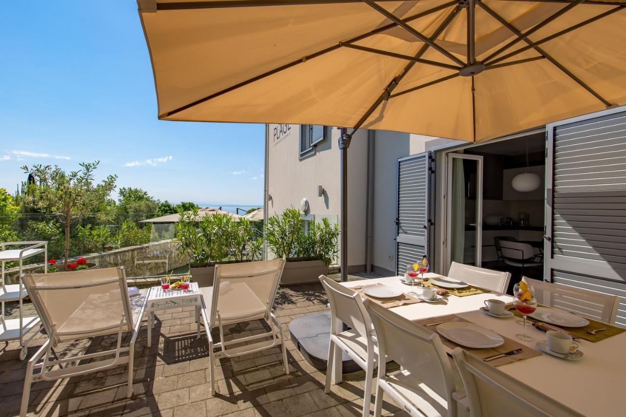 Plage Lovran Residence Bagian luar foto