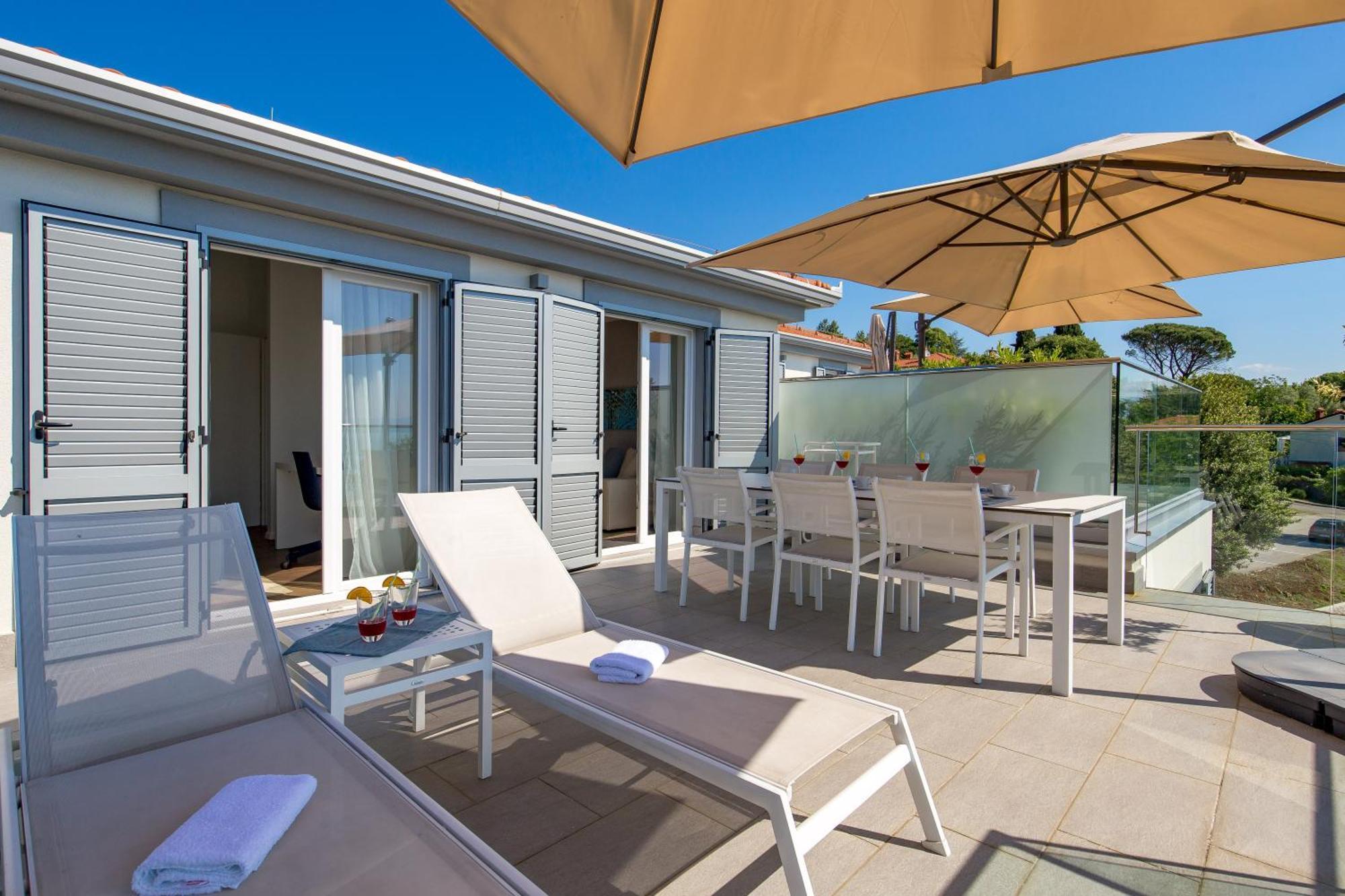 Plage Lovran Residence Bagian luar foto